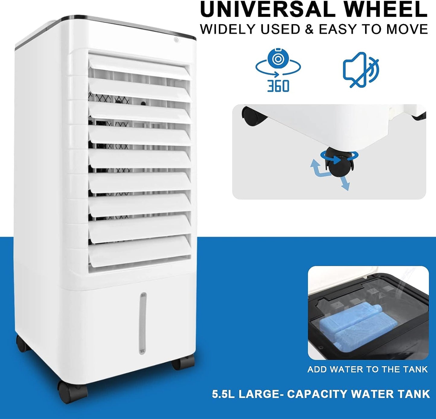 Evaporative Air Cooler,3-IN-1