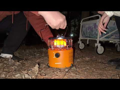 2 in 1 Portable Heater & Stove Pro with Fireproof Gloves